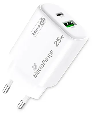 Produktbild von MediaRange MRMA112-2, Drinnen, AC, 12 V, Weiß