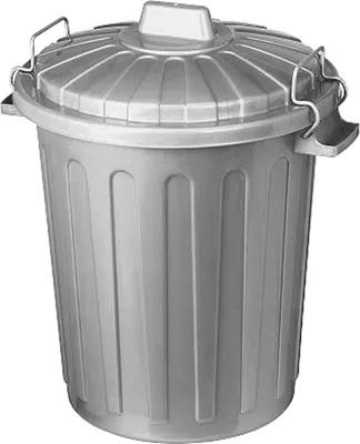 Produktbild von CURVER odpadkový kôš Oscar bin mini 7 l 30cm Ø23cm strieborný
