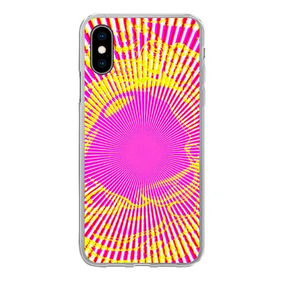 Produktbild von MuchoWow® Handyhülle Schutzhülle Hülle für iPhone X Kunst - Jet - Psychedelisch Silikon Softcase Handy Hülle - Handyhülle