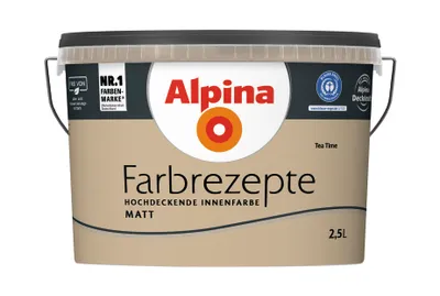 Produktbild von Alpina Farbrezepte Tea Time matt 2,5 Liter