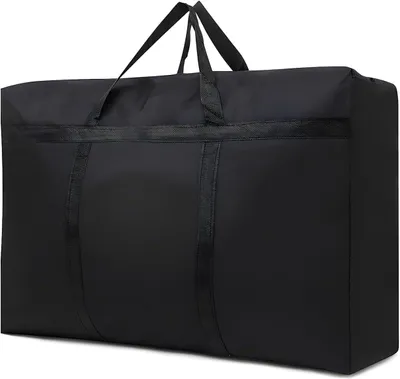 Imagen del producto de Bolsa de almacenamiento de 100 litros, impermeable, de 80 x 48 cm, con cremallera, para ropa