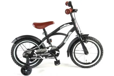 Zdjęcie produktu dla Rower dziecięcy Volare Black Cruiser - chłopięcy - 14 cali - czarny - 95% zmontowany