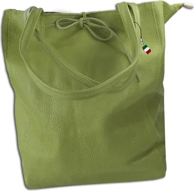 Produktbild von Tasche olivgrün Florence Shopper Leder OTM107G
