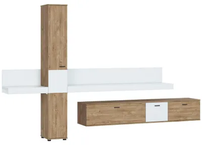 Immagine prodotto di Pensili Kumara 4 pezzi rovere Ribbeck bianco