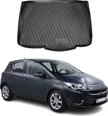 Immagine prodotto di Tappetino per bagagliaio per Opel Corsa 2014-2020 in gomma TPE nero