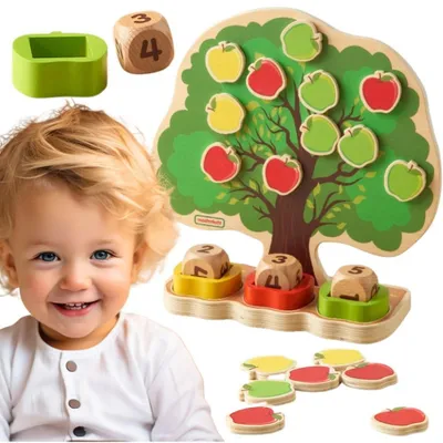 Immagine prodotto di Masterkidz: il melo di legno - Imparare a contare