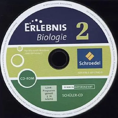 Produktbild von Erlebnis Biologie - Differenzierende Ausgabe 2012 für Niedersachsen: Schüler-CD-ROM 2