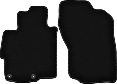 Zdjęcie produktu dla Wielganizator dywaniki welurowe przednie do Mitsubishi Lancer VIII CY sedan, sportback (2007-2016) - czarne dywaniki samochodowe BASIC komplet (2 szt.)