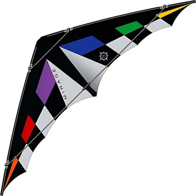 Produktbild von Elliot Drachen Mirage XL 310x110 rainbow/schwarz/grau