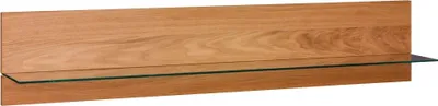 Produktbild von Wandboard - Eichenholz furniert - Glas - 163 x 31 cm