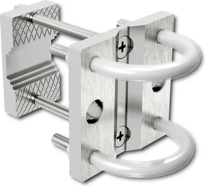 Immagine prodotto di Supporto per ombrellone per ringhiere di balconi - antiruggine - rotondo e quadrato - supporto per ombrellone fino a 300 cm - supporto stabile - fissaggio sicuro alla ringhiera Morsetto per ombrellone