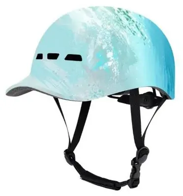 Productafbeelding van Fietshelm, lichtgewicht, verstelbare pasvorm, blauw, maat L