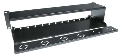 Zdjęcie produktu dla ADVANCED CABLE TECHNOLOGY ACT Panel światłowodowy o wysokiej gęstości 2U na 12 kaset MTP-MPO / keystone ada