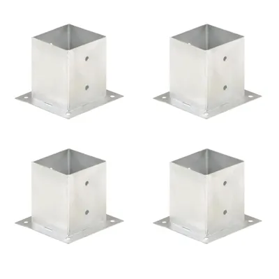 Obrázek produktu pro Sloupková kotva 4 ks. Pozinkovaný kov 121 mm