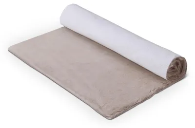 Image de Tapis polyvalent « Faux Rabbit » camel 60 x 120 cm