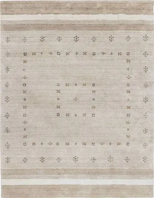 Produktbild von Teppich LORI LOOM COLLECTION VISCOSE | Farbe: Beige; Größe: 170x240 cm | strapazierfähig und leicht zu reinigen | Wohnzimmer | Schlafzimmer