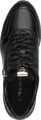 Produktbild von Tamaris Damen Sneaker Lowcut vegan mit weichem Touchit Fußbett 1-23613-46, Größe:40 EU, Farbe:Schwarz