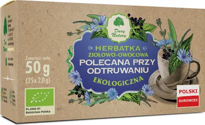 Produktbild von Empfohlener Tee zur Entgiftung fix25*2g DARY NATURY