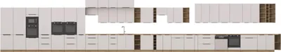Produktbild von Küchenmöbel-Set Solea Cashmere 310 + 180 cm