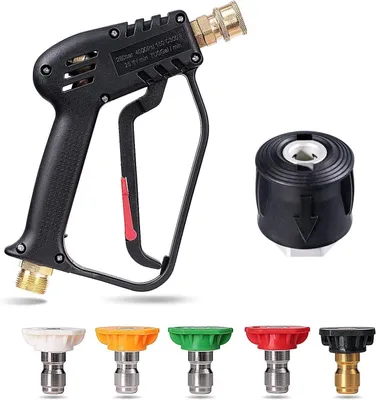 Produktbild von Hochdruckreiniger Spritzpistole 4350 PSI, 5 Düsen, M22 14 mm, für Auto