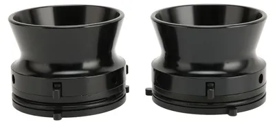 Productafbeelding van 1 paar 10-inch openers van gepolijst aluminium, universele NAB-naafadapter voor Studer, ReVox, Akai, Teac