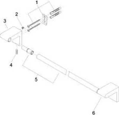 Zdjęcie produktu dla Dornbracht IMO Wieszak na ręczniki 450 mm, 83045670-33