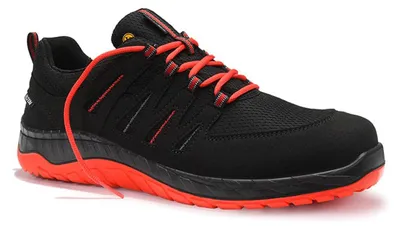 Produktbild von Sicherheitshalbschuh MADDOX Compo black-red Low ESD S3S, Gr. 47