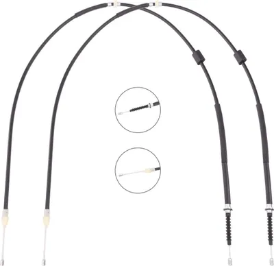 Produktbild von RIDEX Handbremsseil Seilzug Feststellbremse für FORD MONDEO III Kombi (BWY) Hinten 124C1119