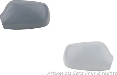 Produktbild von Spiegelkappe passend für Mazda 3 BK 10/03-05/09 Set links & rechts DDY0691A7A DDY0691A1A Johns