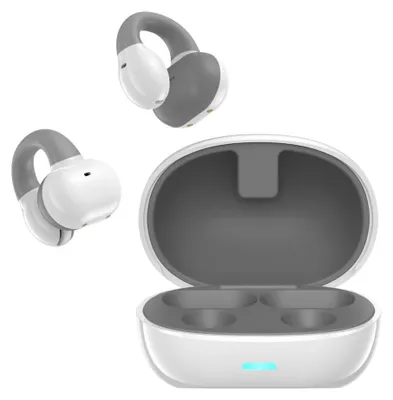 Image de Ecouteurs Bluetooth intra-auriculaires 400mAh TWS compatibles avec Android et IOS Blanc
