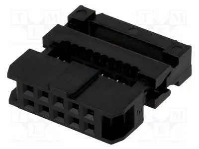 Produktbild von 3x Stecker PIN: 10 für Flachkabel weiblich 1mm DS1017-10MA2 -Steckverbinder