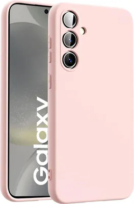 Produktbild von Hülle für Samsung Galaxy S24 FE Handy Schutz Cover Silikon Gel Case Handyhülle, rosa