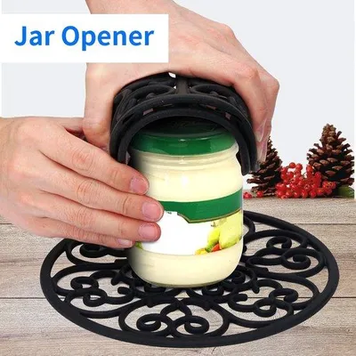 Produktbild von Famanu Set von 3 hitzebeständigen Silikonuntersetzern - flexibel und rutschfest