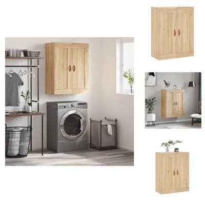Image de vidaXL Armoire murale Chêne Sonoma 69,5x34x90 cm Bois composite - Sideboards