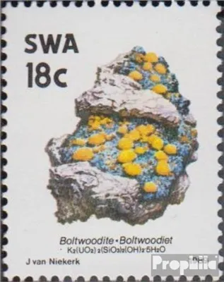 Produktbild von Briefmarken Namibia - Südwestafrika 1989 Mi 654II gestempelt Mineralien und Bergwerke