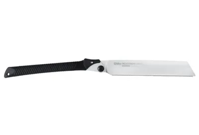 Imagen del producto de Sierra Silky Säge Woodboy de 240 mm, con un corte muy fino de 32 dientes por pulgada, ideal para maderas duras