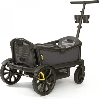 Produktbild von VEER Bollerwagen Cruiser dunkelgrau/schwarz