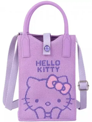 Immagine prodotto di Borsa a tracolla Hello Kitty viola e rosa