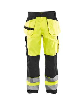 Produktbild von Blakläder High Vis Bundhose 1533 1860 in div. Farben, Farbe:gelb/schwarz, Größe:52