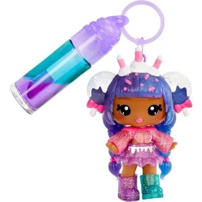 Produktbild von MGA Entertainment Yummiland Mystery Lip Gloss Doll - Carly Cakepop, Mini-Puppe, Weiblich, 4 Jahr(e), Junge/Mädchen, Mehrfarbig