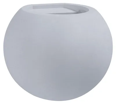Produktbild von Wandleuchte Innen Wandlampe Flur Lampe Rund Indirektes Licht Up Down Effekt G9 Farbe Beton-Grau