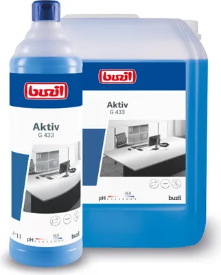 Produktbild von Buzil Aktiv G433 materialschonender Intensivreiniger 1l