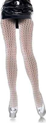 Produktbild von Pothole Style Strumpfhose weiß