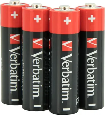 Immagine prodotto di Verbatim Batteria alcalina Aa Lr6 4Stfolia 49501