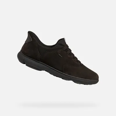 Immagine prodotto di Geox, scarpe da ginnastica da uomo, color marrone scuro, modello Nebula 2.0 Plus Fast, taglia 46
