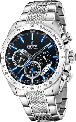 Produktbild von Festina Edelstahl Herren Uhr Armbanduhr silber Elegant D2UF20668/6