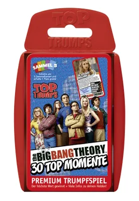 Produktbild von Top Trumps - The Big Bang Theory Kartenspiel Karten Spiel Quartett Deutsch