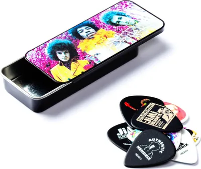 Produktbild von Dunlop JH-PT01M Jimi Hendrix - Experienced - Sammlerbox mit 12 Plektren