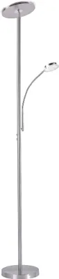 Produktbild von Selltec LED Deckenfluter HANS rund Fluter rund schwenkbar dimmbar flexible Leselampe Wohnzimmer, Büro, Wintergarten