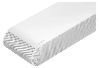 Produktbild von Samsung HW-S67D, 5.0 Kanäle, Dolby Atmos, Dolby Digital Plus, Dolby TrueHD, Adaptiv, Spiel, Musik, Nacht, Standard, Kabellos, Weiß, AAC, AIFF, ALAC, FLAC, MP3, WAV